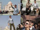 MI4 co-stars Tom Cruise and Anil Kapoor visit Taj Mahal, Agra