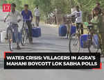 Amid a long-sustaining water crisis, villagers in Agra’s Mahani boycott the Lok Sabha polls