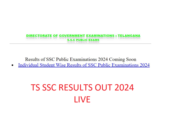Manabadi TS SSC 10th Results 2024 Live Updates: Telangana Class 10 results declared; direct link at bse.telangana.gov.in