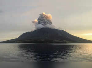 Mount Ruang volcano eruption in Sitaro islands, North Sulawesi province