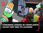 Congress lodges 20 complaints against BJP at ECI; one against Yogi Adityanath for 'Sharia law' jibe