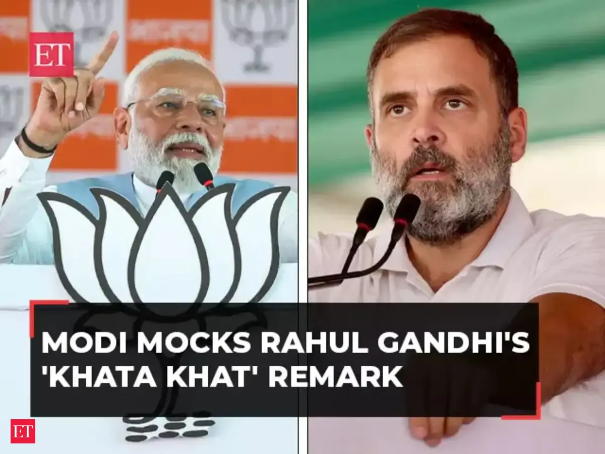 Lok Sabha Elections 2024: PM Modi mocks Rahul Gandhi's 'Khata Khat ...