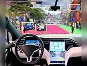 In the driver's seat of driverless cars:Image