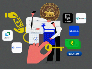 Central bank bars P2P startups from giving default loss guarantee in tie-ups with NBFCs:Image