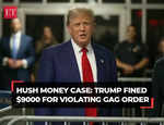 Hush money case: Trump fined USD 9,000 for violating gag order; It's a Biden trial, says former US president