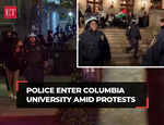 Protesters in custody after Columbia University calls in police to end pro-Palestinian occupation