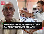 False, baseless, misleading: Ram Temple Trust rebuts Rahul Gandhi’s remarks, says President was invited