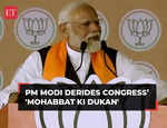 'Mohabbat ki Dukan' is a fake factory, PM Modi derides Congress over HM Shah's doctored video