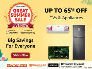 Amazon Great Summer Sale 2024: Up to 65% off on TVs
