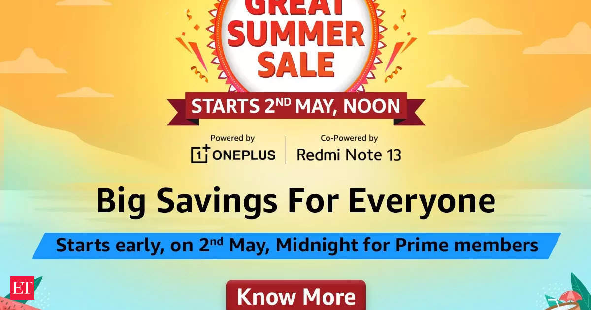 Amazon Great Summer Sale 2024 Offers on Smart TVs The Economic Times