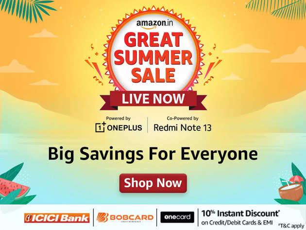 Amazon Great Summer Sale 2024: Explore these discounts and deals across multiple categories