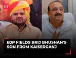 LS Elections 2024:BJP fields Brij Bhushan Singh's son Karan from Kaiserganj, Dinesh Pratap Singh to contest from Raebareli