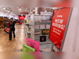 US weekly jobless claims unchanged in April:Image