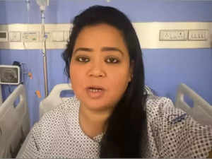 Comedian Bharati Singh to undergo emergency surgery, films vlog from hospital:Image
