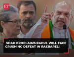 Sonia Gandhi's attempt to launch 'Rahul Baba' from Raebareli will fail, says Amit Shah
