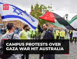 After US, campus protests hit Australia; anti & pro-Israel protesters face off at Sydney University