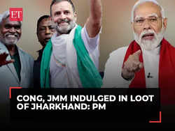 Congress, JMM indulged in loot of Jharkhand's resources, their leaders involved in scams: PM Modi