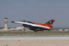 AI-controlled F-16 fighter jet completes successful test flight with Air Force Secretary onboard