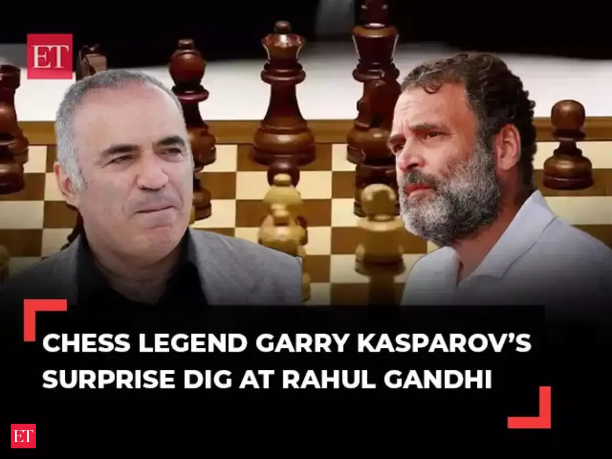 'First win from Raebareli...': Chess legend Garry Kasparov's dig at ...