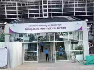 Bomb threat: Security up at Mangaluru Airport:Image