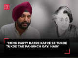 From Indira Gandhi’s ‘Katre Katre’, Cong has reached to ‘Tukde Tukde’: Arvinder Singh on joining BJP