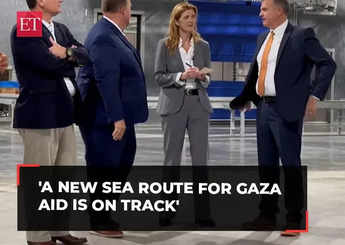 Israeli-Palestinian Conflict: A new sea route for Gaza aid is on track, says USAID