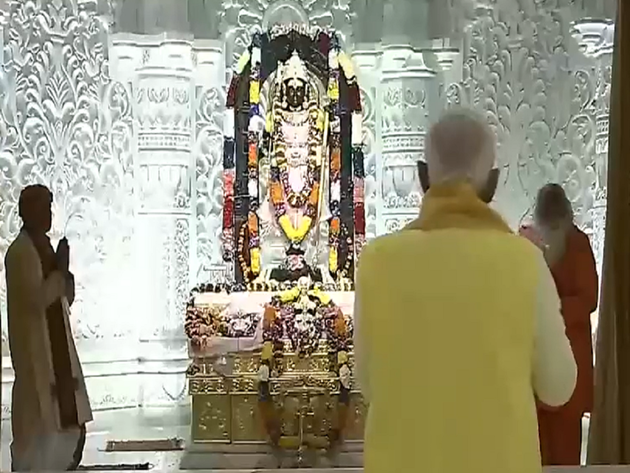Lok Sabha Elections 2024 Updates: PM Narendra Modi offers prayers at Ram temple in Ayodhya, holds roadshow with UP CM Adityanath 