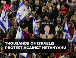 'Accept Hamas deal…': Thousands protest against Netanyahu govt in Tel Aviv, demand hostage return