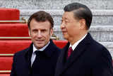 French President Emmanuel Macron sets Ukraine as top priority as China's Xi Jinping pays a state visit to France