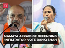 'Mamata afraid of offending 'infiltrator' vote bank': Amit Shah's jibe at WB CM in Bardhaman rally