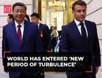 World has entered 'new period of turbulence and change': Chinese President Xi Jinping in Paris