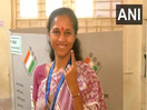 Maharashtra: Polls should be conducted with truth, transparency, says Supriya Sule after voting in Baramati