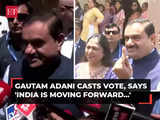 Lok Sabha Elections Phase 3: Adani group chairman Gautam Adani casts vote, appeals people to exercise their franchise
