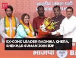 Ex-Congress leaders Radhika Khera, Shekhar Suman join BJP amid Lok Sabha Elections
