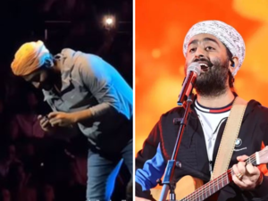Arijit Singh's onstage nail trimming during Dubai concert sparks backlash: Netizens call it 'highly unprofessional'