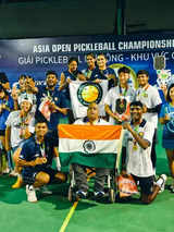 Indian team bags three gold, two bronze in Asian Open Pickleball