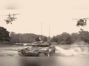 Army's Western Command conducts 'Gagan Strike' exercise in Punjab melding armour and air assets