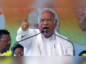 PM Modi's chair 'shaking', he has started attacking his own 'friends': Congress Mallikarjun Kharge:Image
