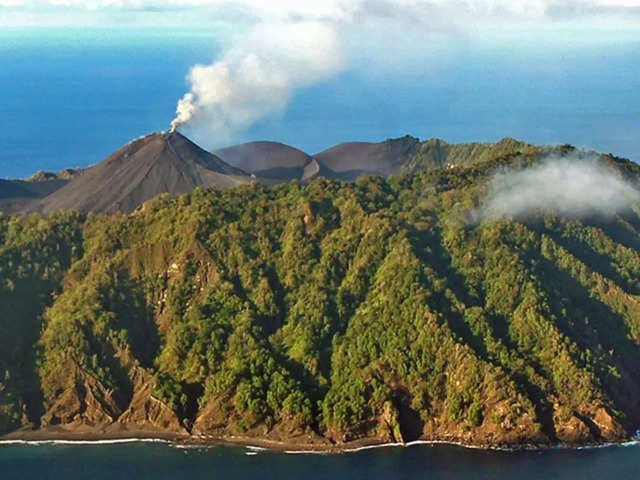 ?Barren Island Volcano