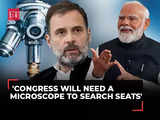 Congress will need a microscope to search seats after third phase polls: PM Modi