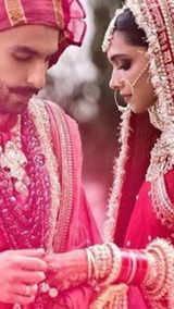 Throwback to Deepika Padukone Ranveer Singh's wedding pics