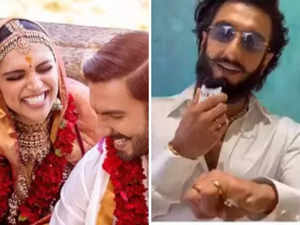 Ranveer Singh quashes divorce rumours with Deepika Padukone, shows off wedding ring with pride:Image