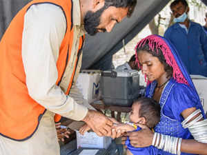 Nearly 12 pc of India's eligible children received no dose of measles vaccine, study finds:Image