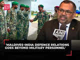 Maldives-India defence relations goes beyond military personnel, says M'dives, Foreign Minister Moosa Zameer