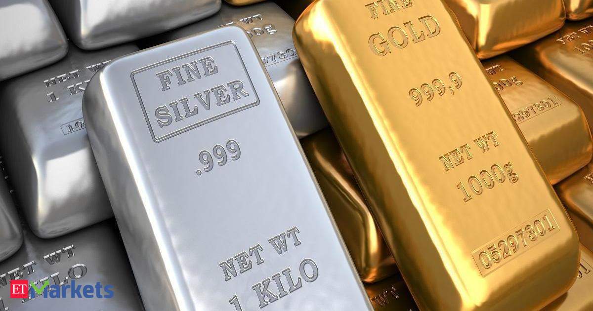 Gold falls Rs 50; silver nosedives Rs 1,500