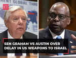 Senator Lindsey Graham grills US Defence Secy Austin over delay in US weapons shipments to Israel