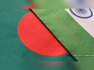 India Bangladesh flags