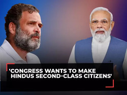 Congress wants to make Hindus second-class citizens in their own country, alleges PM Modi