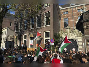 Police break up another protest by pro-Palestinian activists at the University of Amsterdam