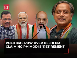 'Modi won't be PM in June 2024': Shashi Tharoor on Kejriwal's '75 age retirement rule in BJP' remark
